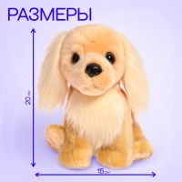 Мягкая игрушка &laquo;Собака золотистый ретривер&raquo;, 20 см