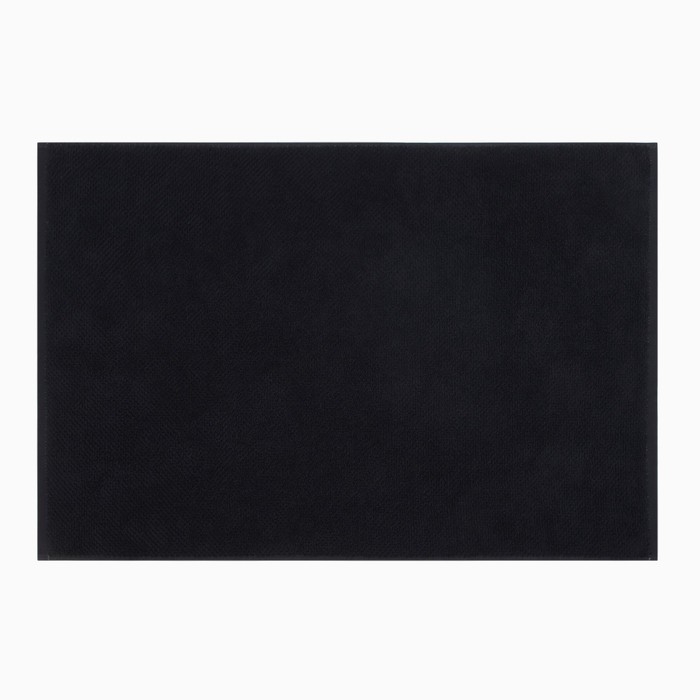 Коврик махровый Коврик махровый "Этель" Organic Black 50х70 см, 100% хл, 550гр/м2