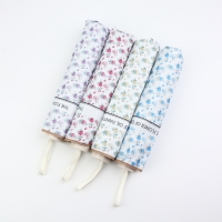 Зонт механический &laquo;The flower&raquo;, эпонж, 4 сложения, 8 спиц, R = 48/56 см, D = 112 см, цвет МИКС