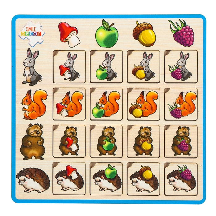 Головоломка &laquo;Лесные запасы&raquo;