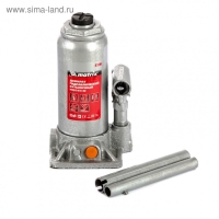 Домкрат гидравлический MATRIX 50764, бутылочный, 5 т, высота подъема 197-382 мм Домкрат гидравлический MATRIX 50764, бутылочный, 5 т, высота подъема 197-382 мм