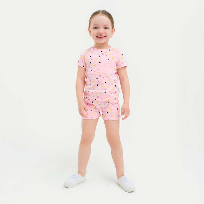 Шорты для девочки с рюшей KAFTAN "Unicorn", размер 36 (134-140)