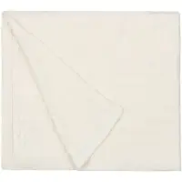 Плед Snippet, молочно-белый