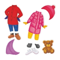 Настольная магнитная игра &laquo;Одевалка&raquo;, 3+