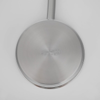 Сковорода &laquo;Общепит&raquo;, d=24 см, h=6,5 см, корпус 0,6 мм, дно ТРС 3,5 мм, индукция