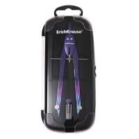 Готовальня ErichKrause "CoolRay", 2 предмета, пенал, микс Готовальня ErichKrause "CoolRay", 2 предмета, пенал, микс