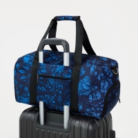 Сумка спортивная на молнии, наружный карман, средний размер, цвет синий Сумка спортивная на молнии, наружный карман, средний размер, цвет синий