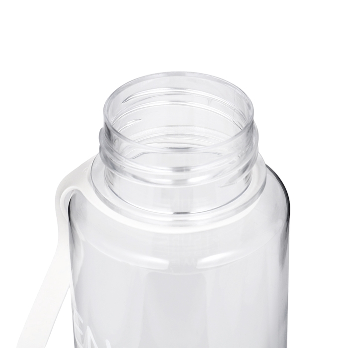 Бутылка для воды, 450 мл, с ситечком, 17.5 х 10.5 см, белая