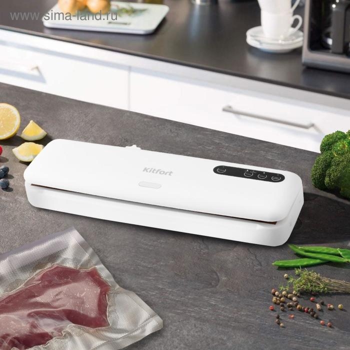 Вакууматор Kitfort КТ-1509-2, 130 Вт, белый Вакууматор Kitfort КТ-1509-2, 130 Вт, белый