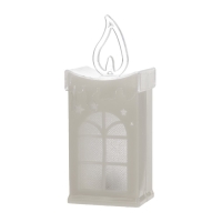 Ночник "Снежный домик" LED от батареек 3хLR1130 белый 5х4х13 см RISALUX