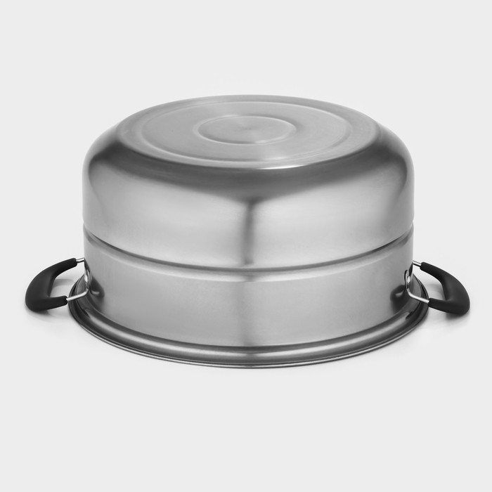 Пароварка из нержавеющей стали «Дари», d=26 см, 2 уровня Пароварка из нержавеющей стали «Дари», d=26 см, 2 уровня