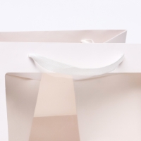 Пакет крафт с квадратным дном и окном 30 Х 30 Х 30 см Белый, 1шт Пакет крафт с квадратным дном и окном 30 Х 30 Х 30 см Белый, 1шт