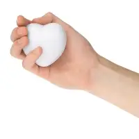 Антистресс «Сердце», белый Антистресс «Сердце», белый