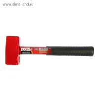 Кувалда ЛОМ, металлическая обрезиненная рукоятка, 1 кг