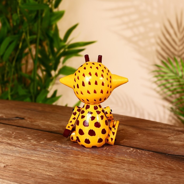 Сувенир Сувенир "Жирафик" висячие лапки, дерево 25 см