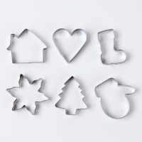 Новый год. Набор форм для печенья &laquo;Новогодний уют&raquo;, 6 шт