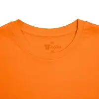 Футболка унисекс T-bolka 140, оранжевая, размер S