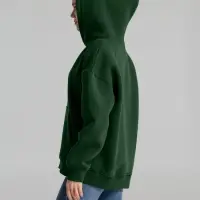 Худи Kulonga Oversize, темно-зеленое, размер ХL/ХХL