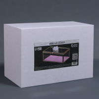 Органайзер для хранения «Кристалл», с крышкой, стеклянный, 1 секция, 14,5 × 9 × 8 см, цвет прозрачный/медный/розовый Органайзер для хранения «Кристалл», с крышкой, стеклянный, 1 секция, 14,5 × 9 × 8 см, цвет прозрачный/медный/розовый