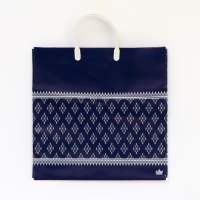 Пакет "Шарф принт", полиэтиленовый, с пластиковой ручкой, 36 х 37 см, 100 кмм