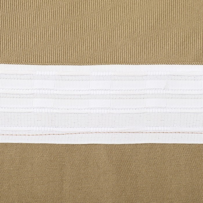 Комплект штор д/кухни с подхватами Этель Kitchen, цв. бежевый, 150х180 см - 2 шт