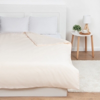 Пододеяльник Этель 175х215, цвет молочный, 100% хлопок, бязь 125г/м2