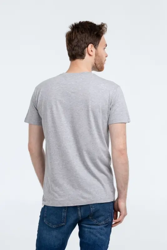 Футболка &laquo;Жар-птица&raquo;, серый меланж, размер S