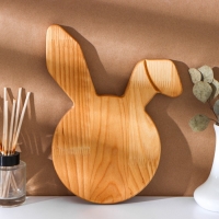 Пасхальный набор Adelica, подставка для яиц заяц 1 ячейка, сервировочная доска, термонаклейки 7 шт, берёза Пасхальный набор Adelica, подставка для яиц заяц 1 ячейка, сервировочная доска, термонаклейки 7 шт, берёза