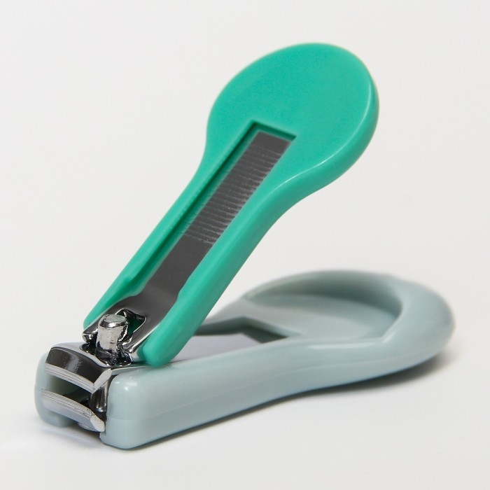 Набор маникюрный детский «Единорог»: ножницы, щипчики, пилочка, пинцет, цвет бирюзовый Набор маникюрный детский «Единорог»: ножницы, щипчики, пилочка, пинцет, цвет бирюзовый