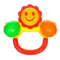 Набор погремушек &laquo;Маленькие радости&raquo;, 3 шт, цвет МИКС, Крошка