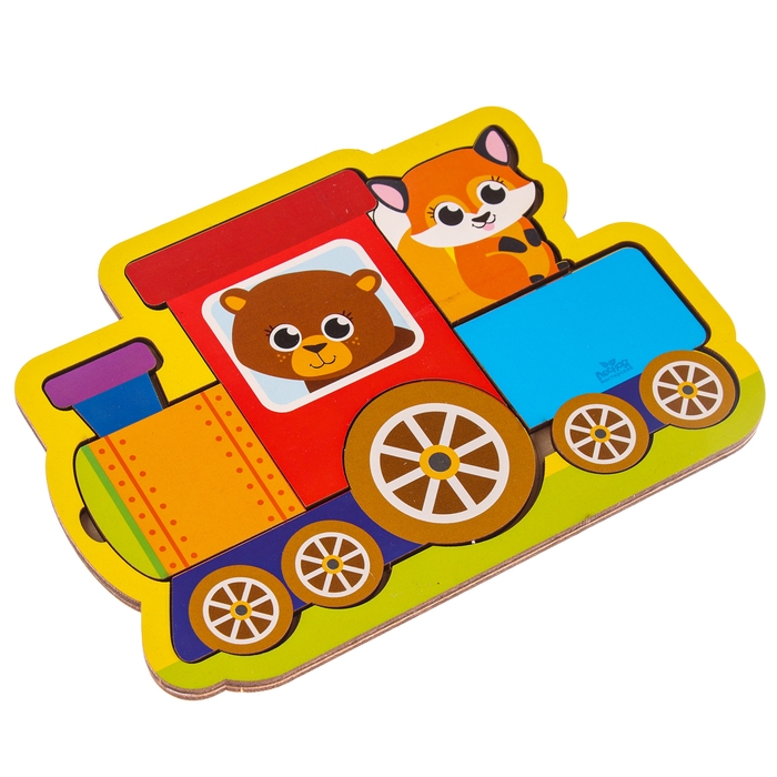 Головоломка &laquo;Паровозик&raquo; для самых маленьких