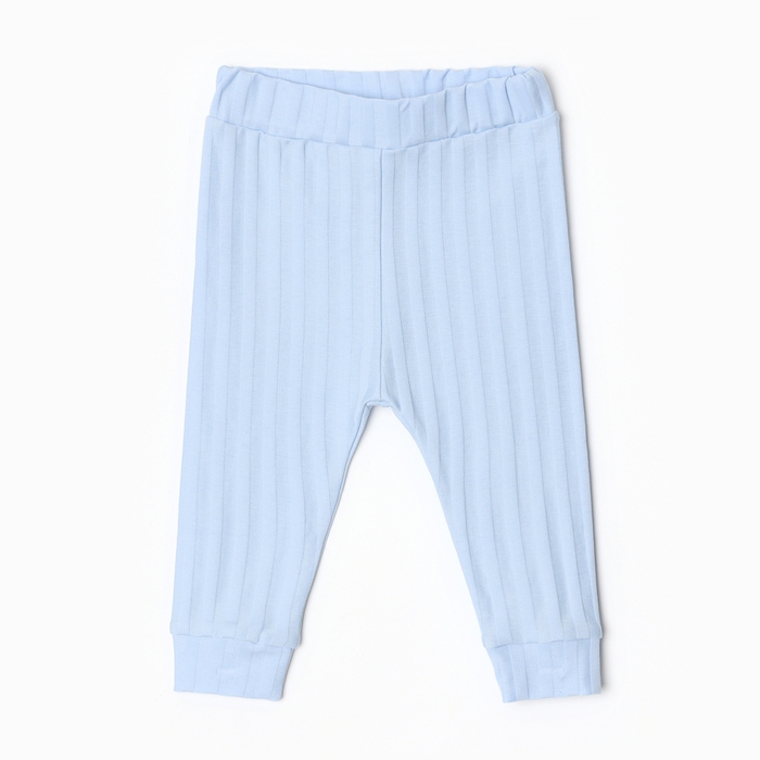 Штанишки детские, цвет светло-голубой, рост 68 см