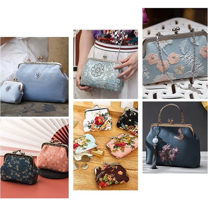 Фермуар пришивной &laquo;Прямоугольник&raquo;, 10 см, цвет серебряный