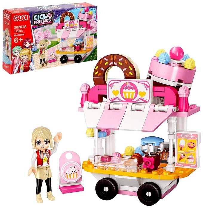 Конструктор Подружки &laquo;Уютное кафе&raquo;, МИКС