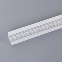 Плинтус потолочный С28/45 "Волна" серебро, 34х34х2000 Плинтус потолочный С28/45 "Волна" серебро, 34х34х2000