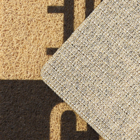 Коврик придверный грязезащитный Доляна &laquo;Здравствуйте. Досвидания&raquo;, 40&times;60 см