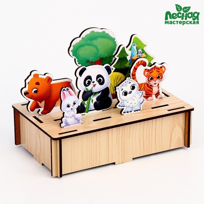 Головоломка. Повтори по образцу «Зоопарк» Головоломка. Повтори по образцу «Зоопарк»