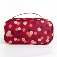 Косметичка на молнии, цвет бордовый Косметичка на молнии, цвет бордовый