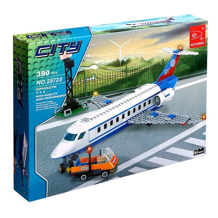 Конструктор Город &laquo;Рейс 311&raquo;, 390 деталей