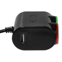 Разветвитель прикуривателя TORSO, 12-24 В, провод 50 см Разветвитель прикуривателя TORSO, 12-24 В, провод 50 см