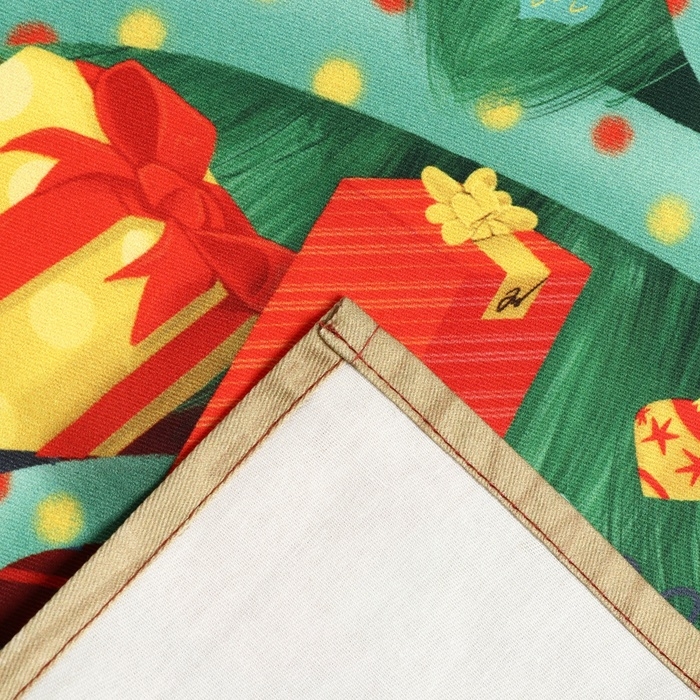 Набор в мешочке Этель Новогодний подарок: полотенце 40х70 см, формочки для запекания - 3 шт. 1064492