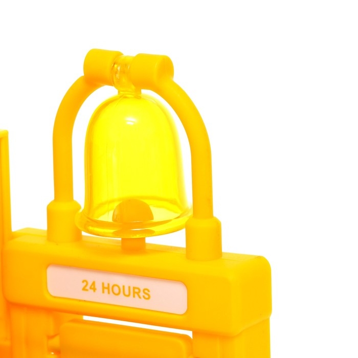 Парковка &laquo;Строительный лифт&raquo;, с подъёмом, машинка опускается с кнопки, звонит колокол, МИКС