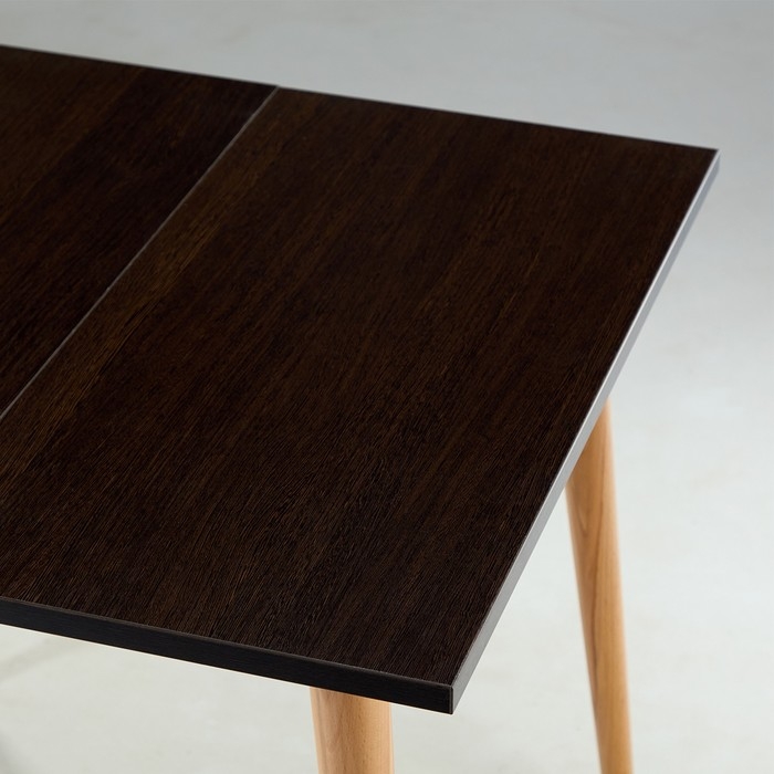 Стол раскладной квадратный, 800х800/1200х755, Дуб венге Стол раскладной квадратный, 800х800/1200х755, Дуб венге