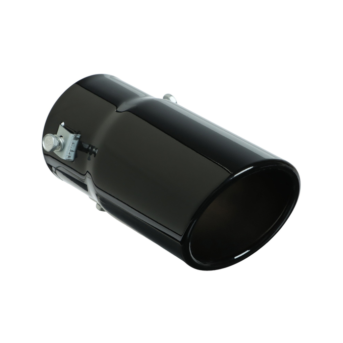 Насадка на глушитель 13.5×7.5 см, посадочный 60 мм, скошенная, черный глянец Насадка на глушитель 13.5×7.5 см, посадочный 60 мм, скошенная, черный глянец