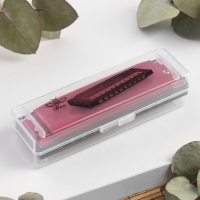 Губная гармошка Bee DF10A Red, 10 отверстий, 20 язычков