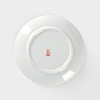 Тарелка фарфоровая &laquo;Прованс&raquo;, d=17,5 см, рисунок микс, цвет белый