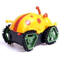 Перевёртыш &laquo;Весёлый жук&raquo;, на батарейках, цвет жёлтый