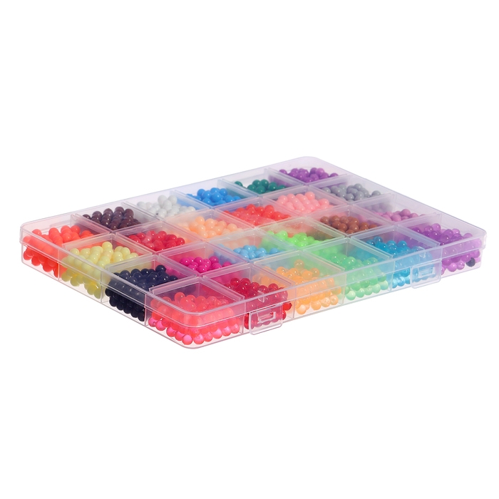 Аквамозаика &laquo;С Новым годом!&raquo;, 2400 шариков, 24 фигурки