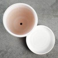 Горшок цветочный "Антик" ваниль, 1л Горшок цветочный "Антик" ваниль, 1л