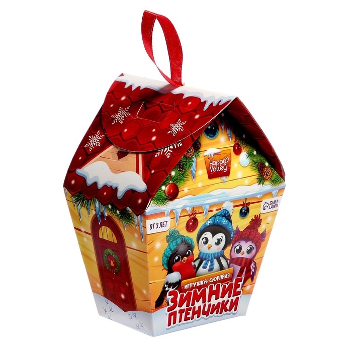 Игрушка-сюрприз &laquo;Зимние птенчики&raquo;, МИКС